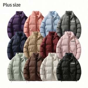 Chaqueta de Invierno Extra Grande para Hombre, Gruesa y Cálida, con Logotipo Personalizado, Chaqueta Acolchada - Product Image 1