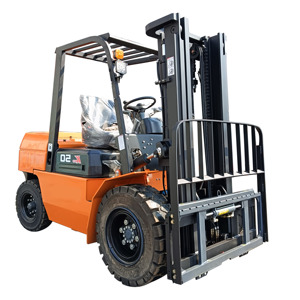 Carretillas elevadoras diésel de 5 toneladas para trabajo pesado 4WD todoterreno para terrenos difíciles Elevación de 6m Nueva carretilla elevadora y accesorio de carretilla elevadora - Product Image 4