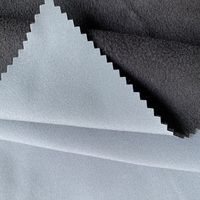 Muestra Gratuita de Fábrica, Tela de Forro Polar 100% Poliéster con Unión Interlock, 250 g/m², para Chaquetas de Invierno y Ropa de Exterior