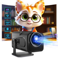 Proyector de Cine en Casa HY320 de Source Factory, el Más Vendido en el Extranjero, 1080P Ultra-HD con Sistema Android 13 y Decodificación por Hardware CRT
