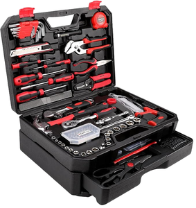 Household Manual Multi Function Drawer Type <b>Tool</b> Kit Portable <b>Hand</b> Repair Hardware <b>Set</b> For Daily Home Repair Work - Product Image 1