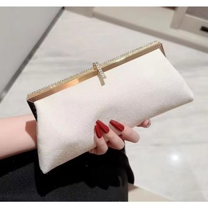 Free Sample Ladies <b>velvet</b> party <b>clutch</b> <b>bag</b> purses dinner black dress long handbag evening dinner <b>clutch</b> handbags for women - Product Image 1