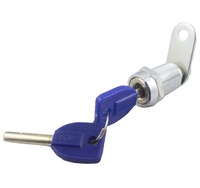 Ensemble de porte à cylindre européen à combinaison personnalisée Accès sans clé avec code de sécurité Serrure à came en alliage de zinc et fonctionnement par clé
