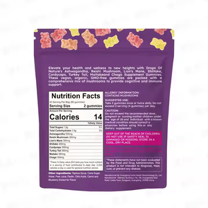 Su misura Private Label integratore naturale leoni criniera estratto di funghi Gummies leoni criniera Gummies - Product Image 2