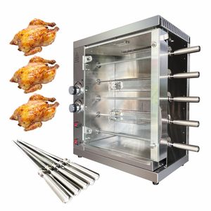 Machine à rôtir au gaz à grande capacité <span class=keywords><strong>Libermann</strong></span> Commercial 3/5/7/9 broches, machine à rôtir au poulet, machine à rôtir à la viande, four à rôtir, gril, machine à griller - Product Image 1