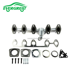 Juego Completo de Colector de Escape de Hierro Fundido 070253017 para VOLKSWAGEN TOUAREG 2.5 R5 TDI <span class=keywords><strong>174</strong></span> BAC 163 BLK AUTOMÁTICO 7LA 7L6 7L7 - Product Image 2