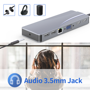 Hub USB Type-C personnalisé OEM HD-MI + USB3.0 + PD Power Delivery Chargeur USB-C adaptateur pour station d'accueil <span class=keywords><strong>SurfacePro</strong></span> Type C - Product Image 2