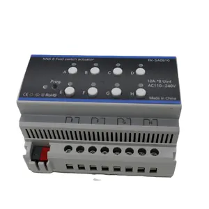 EASTKAME-atenuador LED KNX, dispositivo de 8 canales, actuador LED para automatización de edificios, EK-CA0406