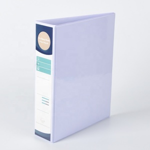 Khuyến mại chất kết dính màu trắng 3 inch dày A4 nhiệm vụ nặng nề 3 lỗ D Vòng PVC Vinyl ba vòng chất kết dính - Product Image 5