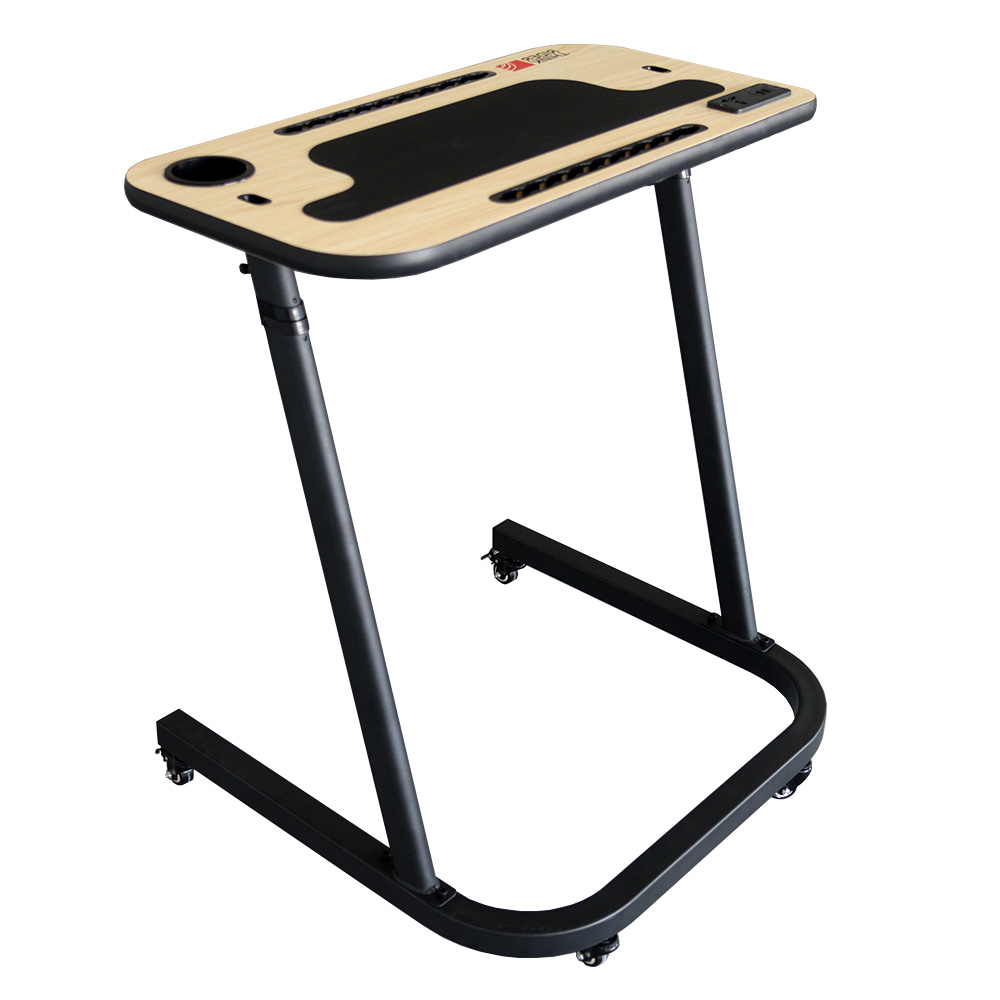 ThinkRiderバイクトレーナーテーブルデスク (USB/ACソケット付き