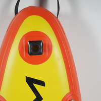 Bouée de natation gonflable en PVC imperméable réutilisable personnalisée, couleur orange, portable pour la plongée, la pêche sous-marine, la plongée libre