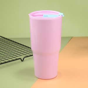 Travel Drink Cup Large Capacity With Straw Dual Use For Commuting - Product Image 2