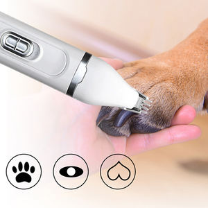 Leises Elektrisches Mini-Tierpflegeset Kabelloser Tiertrimmer Nagelschleifer für Hunde Katzen Kleintiere Automatisch Keramik - Product Image 1