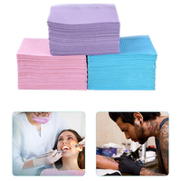 125 pièces jetable étanche ABSORBANT tatouage nappe hygiène bavoirs dentaires serviettes pour corps Art maquillage Permanent accessoires