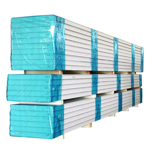 Panneaux sandwich en acier isolés pour chambre froide industrielle, épaisseur 50 mm, 75 mm, 80 mm, 100 mm, résistants au feu, ignifuges B1, isolation thermique - Product Image 6