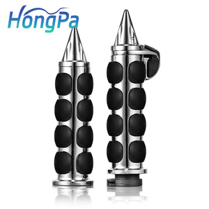 Empuñadura de aleación de aluminio para motocicleta, empuñaduras de 1 "y 25mm para <span class=keywords><strong>Harley</strong></span> Sportster Dyna Softail - Product Image 1