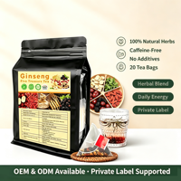 Ginseng Five Treasure Tea Natural <strong>Goji</strong> <strong>Berry</strong> Mulberry Red Dates Blend Tea Vitality Wellness Tea Support Energy&Daily Body Health