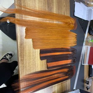 Trame de cheveux vietnamien lisses et fermeture en dentelle HD, perruque naturelle en gros de haute qualité, belle pour femmes noires - Product Image 3