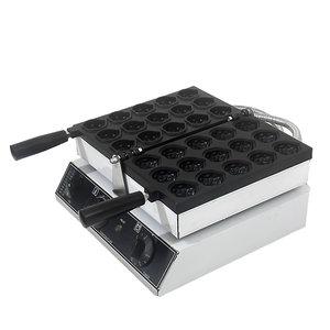 Nueva Máquina de Waffles a Gas de Acero Inoxidable con Control Táctil, Alta Productividad, Temporizador, Diseños de Nuez y Pino, Capacidad para 4 Waffles, Venta al Por Mayor, 15 Piezas - Product Image 1