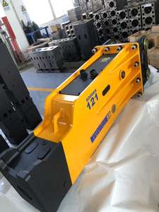 Martillo Hidráulico SB121 Tipo Silencioso SOOSAN con Cinceles de 155 mm y Mangueras, Repuestos para Excavadora de 28-35 Toneladas - Product Image 3