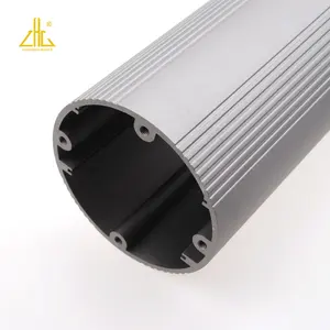 Alluminio tubo di calore piatto/dissipatore di calore in alluminio grandi dimensioni/di grande diametro tubo in alluminio produttore