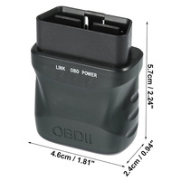 Lector de código de motor de escáner OBD2 Universal para 1996 up, lector de código de coche Bluetooth para herramienta de diagnóstico automotriz