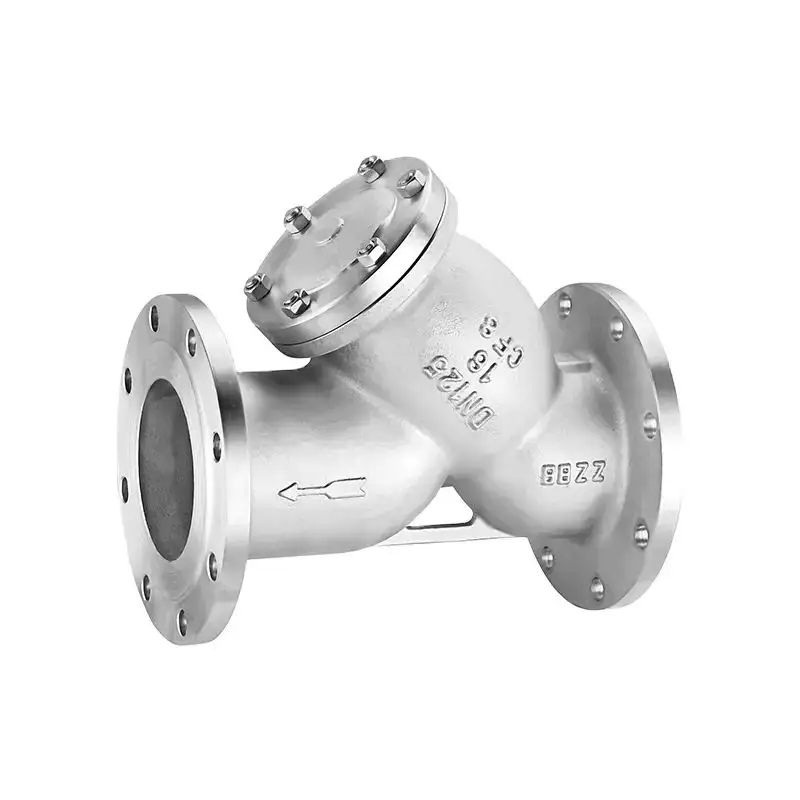 Supplier Price Factory Industrial General Use Pipe Standard PN 1.6Mpa Valve Stainless Steel 316 Y Type Strainer
