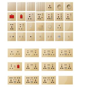OEM plastik soket ab alman standart güç elektrikli duvar çıkış soketi ve Switchesl prizler - Product Image 5