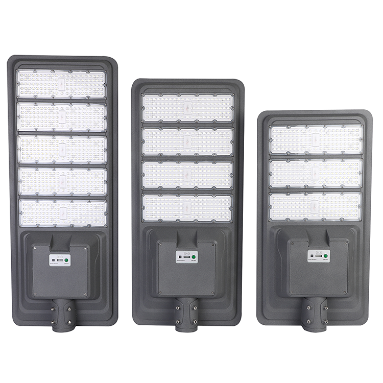 300W 400W 500W LED Solar Street Lights All One Outdoor IP66 Waterproof High Lumen 6000K Heavy-Duty Aluminum CE Certified App