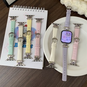 Correa de Reloj Crystal Cloud Star para <span class=keywords><strong>Apple</strong></span> <span class=keywords><strong>Watch</strong></span> 41 45 49mm Compatible con las Series 11 10 9 8 <span class=keywords><strong>7</strong></span> 6 SE, Correa de Joyería para Mujer - Product Image 4