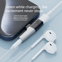Câble adaptateur USB Type C vers prise jack 3,5 mm pour écouteurs et chargeur pour iPhone 17 Samsung Xiaomi – Convertisseur audio 3,5 mm