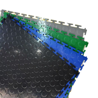 Qualité supérieure Meilleur prix Robuste Revêtement de sol industriel en PVC Emboîtement Carreaux de sol en plastique pour garage