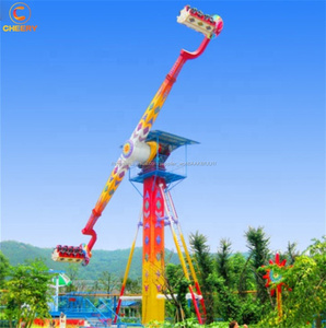 Emocionante atracciones al aire libre parque de juegos de carnaval de 360 grados de rotación de gritar en - Product Image 3