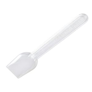 Compostable Clear Ice Cream <b>Spoon</b> 10 Cm Disposable <b>Serving</b> <b>Spoon</b> - Product Image 1