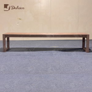 Nhà máy sản xuất đồ gỗ ngoài trời-rắn Gỗ Tếch dài băng ghế dự bị với không thấm nước mềm Padding-Gỗ Tếch vườn băng ghế dự bị - Product Image 6