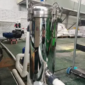 industrial filtering equipmenChinese manufacturer supply beer filtration bag filter housing/ home brew equipment with best price