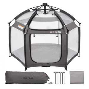 Tente de jeu pliable portable pour enfants et bébés, utilisable en intérieur et en extérieur, espace de jeu multifonctionnel et sûr, sans installation, facile à utiliser - Product Image 5