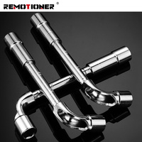 Clé à douille hexagonale à double extrémité de type L de 6 à 24 mm pour écrous de roue décalés, vente en gros