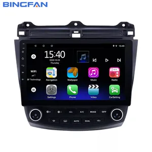 BINGFAN araba radyo Honda Accord 7 2003-2007 için 10 inç Android 7.1 dokunmatik ekran GPS navigasyon multimedya oynatıcı