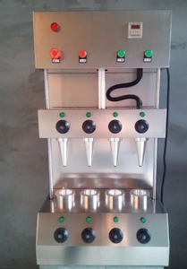 <span class=keywords><strong>Set</strong></span> automatico di 4 stampi per cono per Pizza - Product Image 4