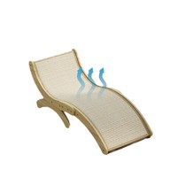 Griffoir pour chat en bois massif et sisal, résistant à l'usure, ne se plie pas, extra large, style simple