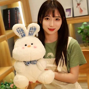 Mengai Super Doux Peluche Lapin Poupée Cadeau D'anniversaire Pour Enfants Prix Griffe <span class=keywords><strong>Hag</strong></span> Lapin PP Coton Rempli Jouet - Product Image 3