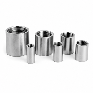 <span class=keywords><strong>Manchon</strong></span> de buse à filetage interne en <span class=keywords><strong>acier</strong></span> inoxydable à joint lisse soudé, <span class=keywords><strong>manchon</strong></span> de buse droit de 1/8 à 1 pouce - Product Image 1