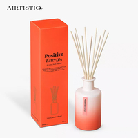 Diffuseur de roseaux de luxe personnalisé, étiquette privée, diffuseur d'huile essentielle florale populaire, bouteille diffuseur de roseaux