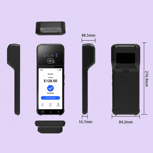 เครื่อง POS อัจฉริยะ Android 13 ขนาด 5.5 นิ้ว รองรับ NFC ชำระเงินด้วยลายเส้นเลือดฝ่ามือ อุปกรณ์พกพา - Product Image 6