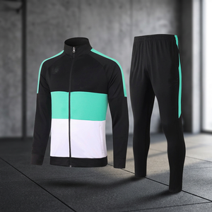 Survêtement de sport d'hiver 100 % coton, décontracté, respirant, pour hommes, design personnalisé, grande taille, logo imprimé pour l'entraînement sportif - Product Image 2