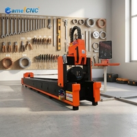Machine de découpe de tubes au laser à fibre 120*120mm Cypcut pour la découpe de tubes en acier au carbone d'équipements de fitness