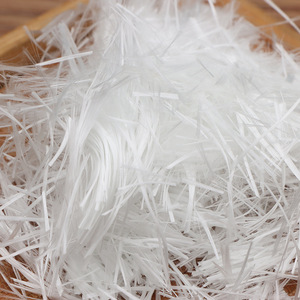 Filaments de fibre de verre coupés à prix d'usine pour le béton et l'asphalte routier - Product Image 2