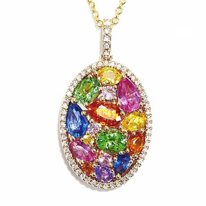 Bijoux en pierre arc-en-ciel incrustés d'argent <span class=keywords><strong>Calendrier</strong></span> <span class=keywords><strong>de</strong></span> <span class=keywords><strong>l</strong></span>'<span class=keywords><strong>avent</strong></span> Boîte à bijoux arc-en-ciel pour filles Bijoux en obsidienne arc-en-ciel Colliers en argent - Product Image 5
