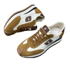 <span class=keywords><strong>Scarpe</strong></span> Sportive Casual da <span class=keywords><strong>Uomo</strong></span> di Lusso Firmate Forrest Gump in Vera Pelle Traspirante con Lacci, Nuova Collezione Primavera 2026, Modello Monostrato - Product Image 5